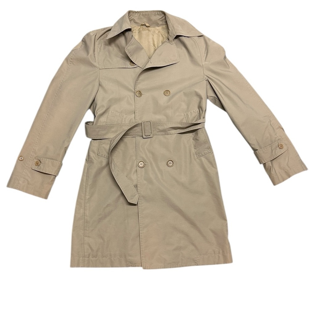 Costume National Homme Beige Trench Coat